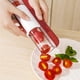thumbnail image 5 of Injueey Corte frutas y tomates con facilidad utilizando el cortador de tomates y el cortador de frutas, cortador de frutas, cocina limpia Cocina y Comedor Rojo Rojo, 5 of 6