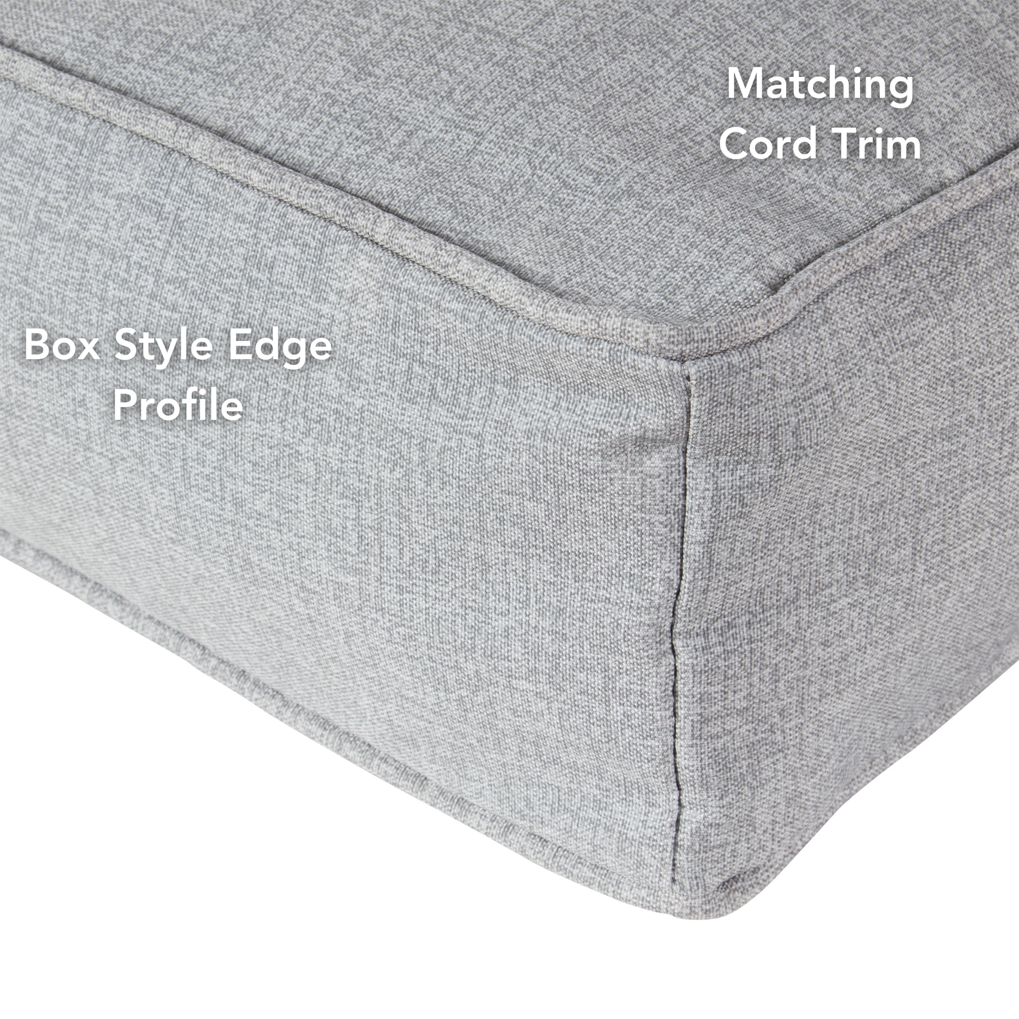 Happy Hounds Casey Indoor/Outdoor Pillow Style Dog Bed, Heather, Small (36 x 24 in.)