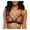 black, variant on Best Bras for Women Sexy Lingerie Lace Embroidery Bra Underwear Wireless Sleepwear Rose Polyester Push Up Bras for Women