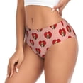 thumbnail image 2 of Fotbe Basset hound dog with paw Calzones Estampados para Mujer – Ropa Interior de Algodón, Cómoda, Suave y Elástica-Large, 2 of 6