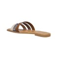 thumbnail image 4 of Sandalias Para Mujer Basicas Tipo Piel Camel Cómoda cafe 23 INCÃGNITA 088D6Z, 4 of 6