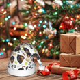 thumbnail image 6 of Honeii Rottweiler Print Hat Santa Claus Hat For Xmas Party, Christmas Caps For Boys Girls Child,Christmas Beanie, 6 of 6
