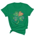 thumbnail image 5 of TaTaai Womens St Patricks Day Graphic Tshirt Short Sleeve Round Neck Casual Pullover Cotton Holiday Print Top Spring Summer Gift, 5 of 5
