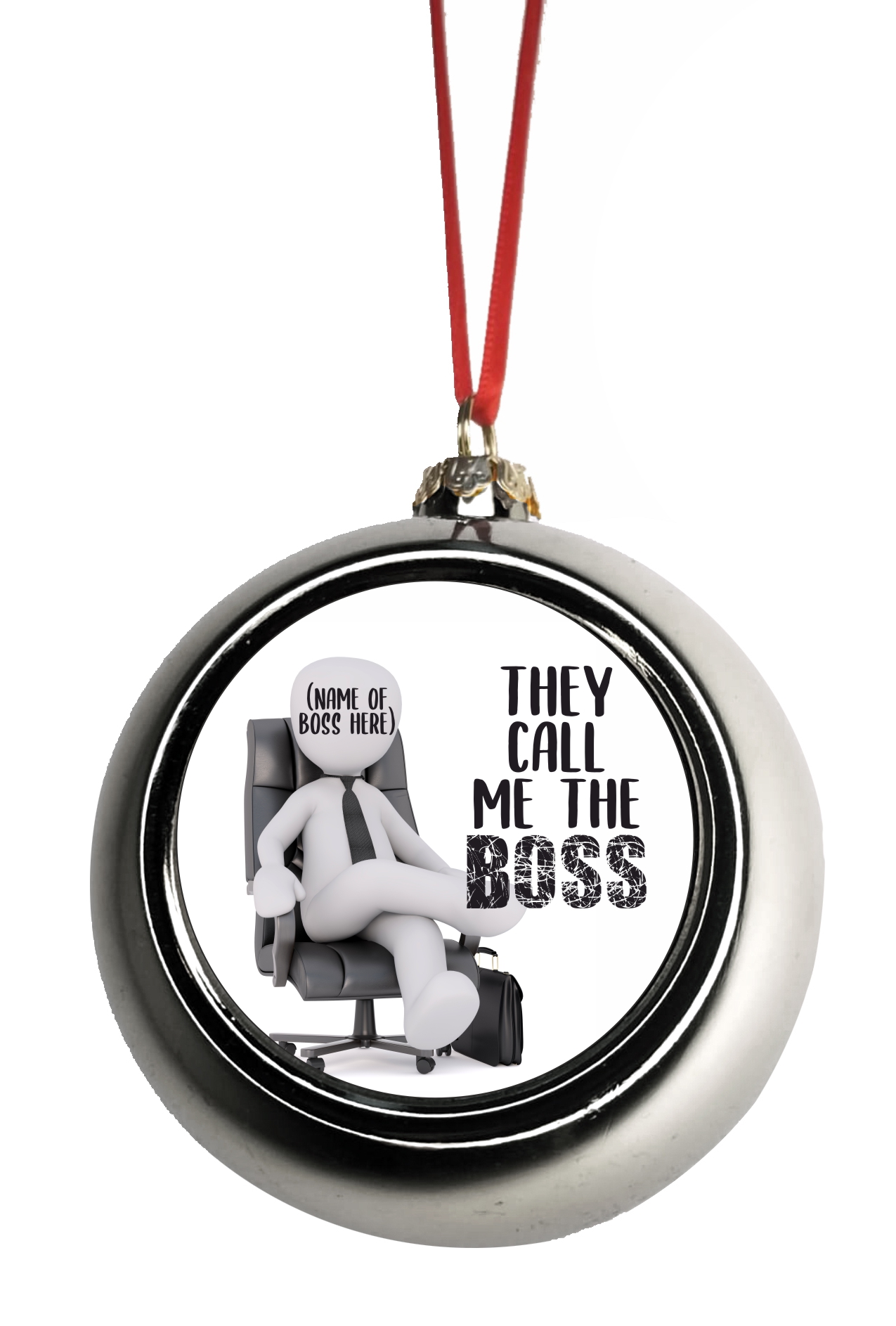 Boss Christmas Ornament 