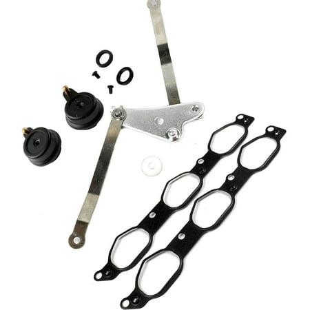 07 Mercedes C-class Cross For Mercedes C ML R Metal Flap RK5069 Air Intake Manifold Repair Kit w/Arms 05 06 07 08 09 10 11 ()