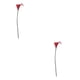 thumbnail image 3 of Atmósfera Romántica Billuyoard con Cala Simulada PU Duradero Rojo Brillante 2Conjunto, 3 of 6
