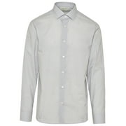 Z Zegna Man Grey Cotton Shirt