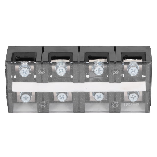 Ccdes Screw Terminals, Prevent Accidental Contact Terminal Block With Cover For Automotive Power Distribution Wiring