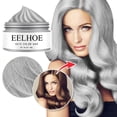 thumbnail image 2 of Cera colorante para el cabello gris temporal, crema de peinado lavable, fácil de aplicar para fiestas y cosplay., 2 of 5
