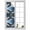 Blue, variant on Eagle Window Privacy Film, Forest Mountains Range Sky Animal Natural Landscape Static Cling UV Sun Blocking Heat Control Window Tint, Non-Adhesive One Way Windows Privacy Cover 17.7''x78.7''