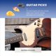 thumbnail image 4 of Paquete De 60 Arte Abstracto Púas Guitarra Colores Única Regalo para Bajo, Guitarras Eléctricas Y Acústicas Incluye 0.46Mm, 0.71Mm, 0.96Mm, 4 of 5