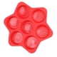 thumbnail image 3 of Molde para panecillos de hamburguesa, 7 cavidades de silicona, antiadherente, apto para lavavajillas, para el hogar, forma de pan de hamburguesa, molde para hornear, para huevo, sándwich, pa, 3 of 10