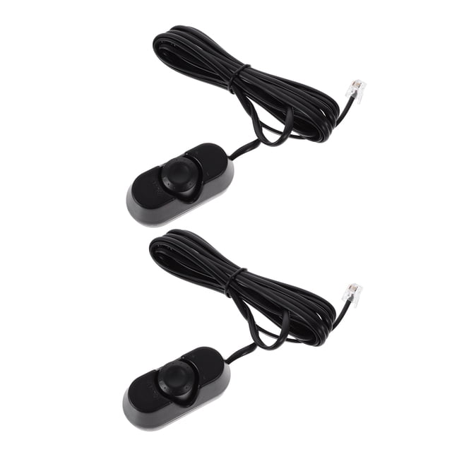 CRILSTYLEO 2Ud Controlador De Volumen Para Amplificador De Con Mando A Distancia Color Negro