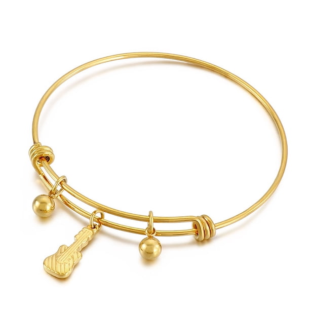 Brazalete colgante expandible Jumpingount de joyería delicada dorado AP011425-01