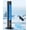 1 Midnight black, variant on Windowless Portable Air Conditioners, 35" Evaporative Air Cooler w/3 Speeds&3 Modes, 25ft Remote& Timer, 120?Oscillating Portable AC Unit, Swamp Cooler Air Conditioner for Bedroom Indoor