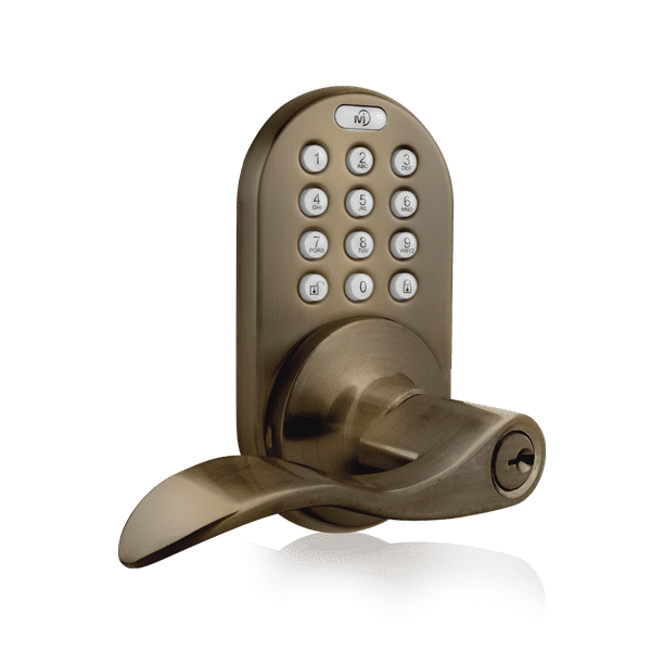 Keyless Entry Lever Handle Door Lock with Electronic Digital Keypad