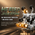 thumbnail image 2 of KZ-313 3D Heated Jade Stone Roller Massage Chair,Deep Zero Gravity,SL-Track,Heat,Backlit Touch Screen,Wireless Charger, 2 of 14