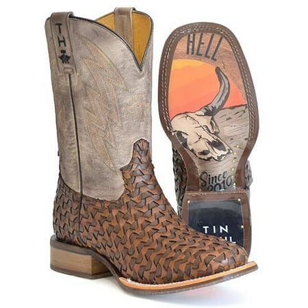 

Men s Tin Haul Ripples Boots with Raisin Hell Sole Handcrafted Tan