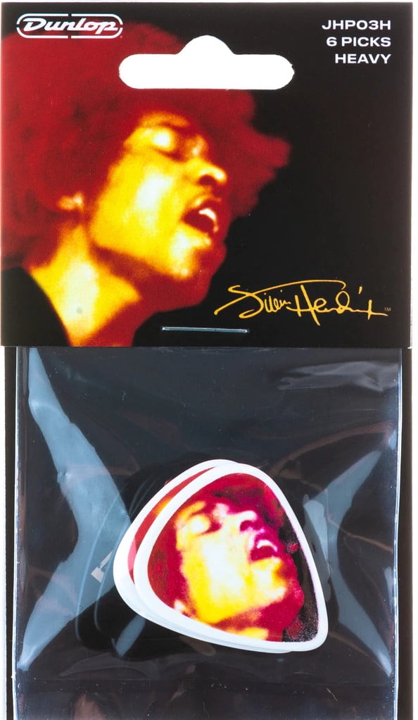 Dunlop Jimi Hendrix Guitar Picks Electric Ladyland Medium 12-Picks