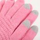 thumbnail image 2 of 4 pares de guantes de invierno para mujer, tejidos, cálidos, con dedos táctiles, antideslizantes, para conducir, con aislamiento táctil para clima frío, 2 of 7