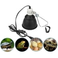 thumbnail image 1 of E27 Ceramic Reptile Heat Lamp UVA UVB Reptile Turtle Heat Lamp Holder Shade with Switches, 1 of 2