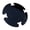 Thin black, variant on Bass Kick Drum Mute Pads Light Weight Drumming Practice Pads Felt Bass Drum Silencers Pad Dampeners Easy to Use