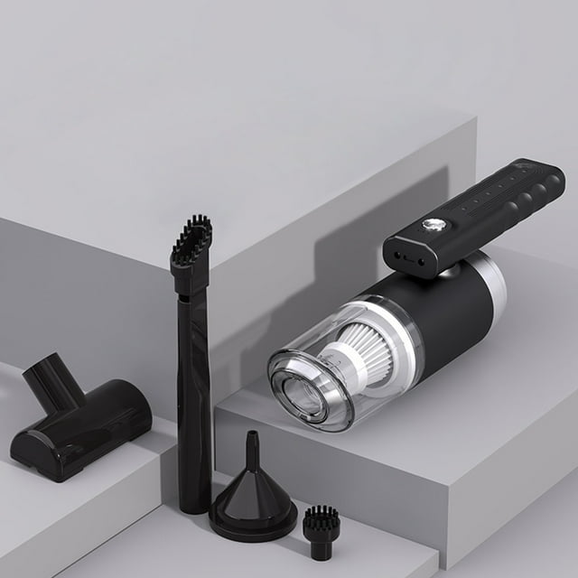 Car Portable Handheld Small Vacuum Cleaner Wireless Home Car Dual-use Rechargeable High-power Powerful Vacuum Cleaner