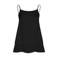 thumbnail image 6 of LWavelet Women's Layered Tank Tops Sleeveless Tops Round Neck Casual Double Layer Summer Basic Tee Black 2XL, 6 of 9