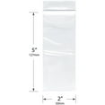 thumbnail image 2 of Plymor 2" x 5" (Pack of 500), 2 Mil Zipper Reclosable Plastic Bags, 2 of 4