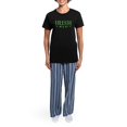 thumbnail image 4 of CafePress - Irish Women's Dark Pajamas - Women's Short Sleeve Print T-Shirt and Pants Dark Cotton Pajama Set, 4 of 7