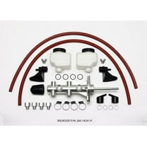 Wilwood Tandem Remote Master Cylinder - 7/8in Bore Ball Burnished