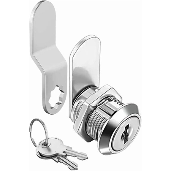Truck Tool Lock with Keys, 5/8 inch Toolbox Lock Replacement for Trailer, RV Boxes, Mailboxes