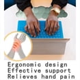 thumbnail image 4 of Almohadilla de ReposamuñEcas con Teclado B, DiseñO ErgonóMico, Alivio Eficaz del Dolor de MuñEca, Reposabrazos, Regalo de DecoracióN de Nube, 4 of 5