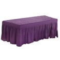 thumbnail image 2 of DOLITY Jupe de Table de Massage Européenne en Microfibre 190x70cm Foncé Foncé, 2 of 9