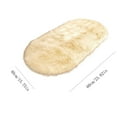 thumbnail image 3 of BINGTAOHU Super Soft Faux Sheepskin Area Rugs For Bedroom Floor Carpet Faux Rug Bedside Rugs, 3 of 3