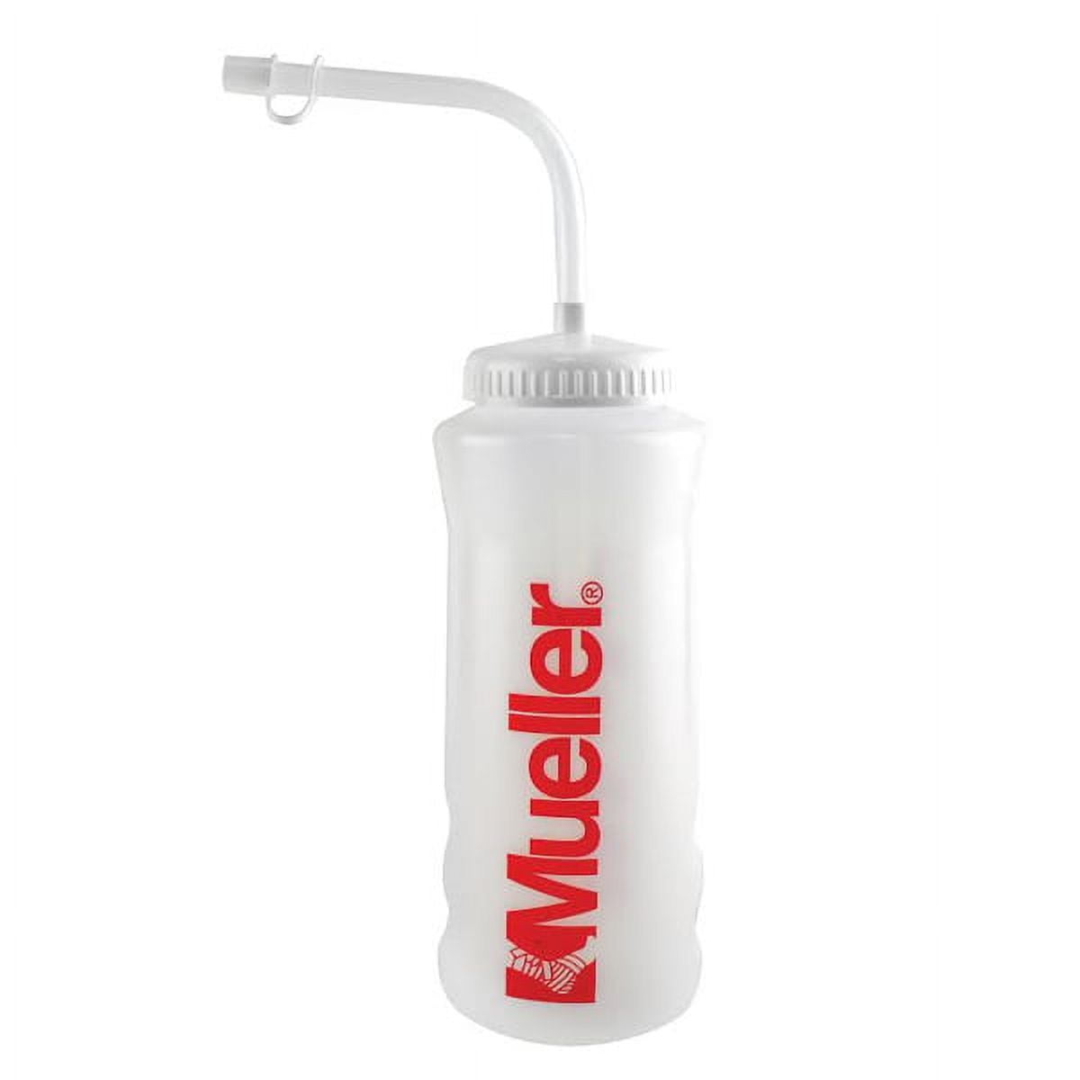 Mueller Quart Water Bottle With Sure Shot Cap – 32 Oz, BPA-Free, Squeeze Top, Black