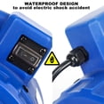 thumbnail image 5 of Ventilador simple de lujo, mini motor de aire de piso de 305 CFM para restauración de daños por agua, secador de alfombras y pisos, uso doméstico y de plomería, cable de alimentación de 16 pies, azul, 5 of 5
