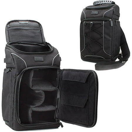 Accessory-Power-USA-GEAR-Professional-SLR-Camera-Sling-Backpack-with-Waterproof-Rain-Cover-and-Storage-for-Accessories