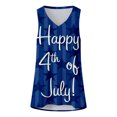 thumbnail image 4 of Women's Summer Tank Tops V Neck Sleeveless Loose Fit Solid Cami Shirts Beach Vacation Outfits Casual Flowy Trendy Clothes, 4 of 4