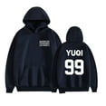 thumbnail image 1 of iU-LZ Graphic Hoodies For Unisex Tracksuit Pullover Fans Trendy,3XL,Navy blue, 1 of 4