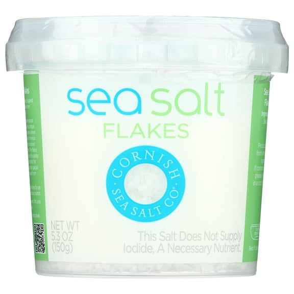Pack of 8, Cornish Sea Salt Flakes, 5.3 oz