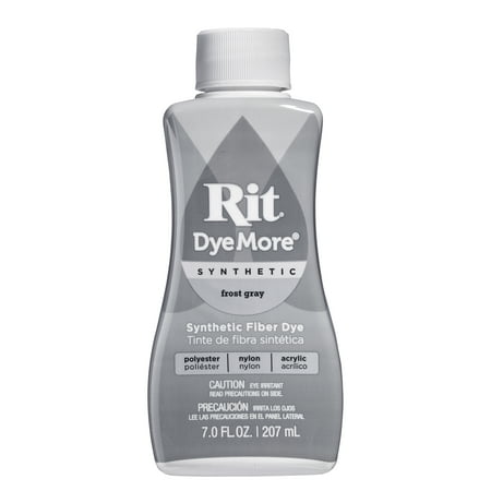 Rit Dye More Frost Gray Dye for Synthetics , 7 Fl.