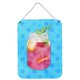 thumbnail image 1 of "Treasures Mason Jar Cocktail Blue Polkadot Metal Print, 16hx12w, multicolor" Caroline's Treasures BB8251DS1216, 1 of 1