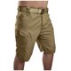 thumbnail image 1 of ropa de trabajo con bolsillo deportivo para hombre pantalones cortos sueltos casuales pantalones cortos para correr marrón/l, 1 of 5