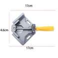 thumbnail image 2 of ALCA DE CORRER CINCA 90 grados Angulgo derecho ALCHO Multifuncional Angulzón Right Clip Herramienta de fijación de clamp de clamp de clama para carpintería de carpintería de bricolaje, 2 of 9