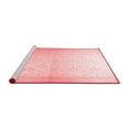 thumbnail image 2 of Ahgly Company Machine Washable Indoor Square Oriental Red Traditional Area Rugs, 4' Square, 2 of 4