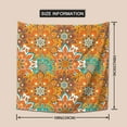 thumbnail image 5 of YFYANG Orange Vintage Mandala Pattern Tapestry, Bedroom Dormitory Living Room Decoration Tapestrys Wall Hanging , 59 x 59 in, 5 of 9