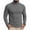 Gray, variant on Men's Pullover Tops Crew Neck Crochet Knit Long Sleeve Sweater Classic Fit Soft Warm Ribbed Clothes for Fall Winter