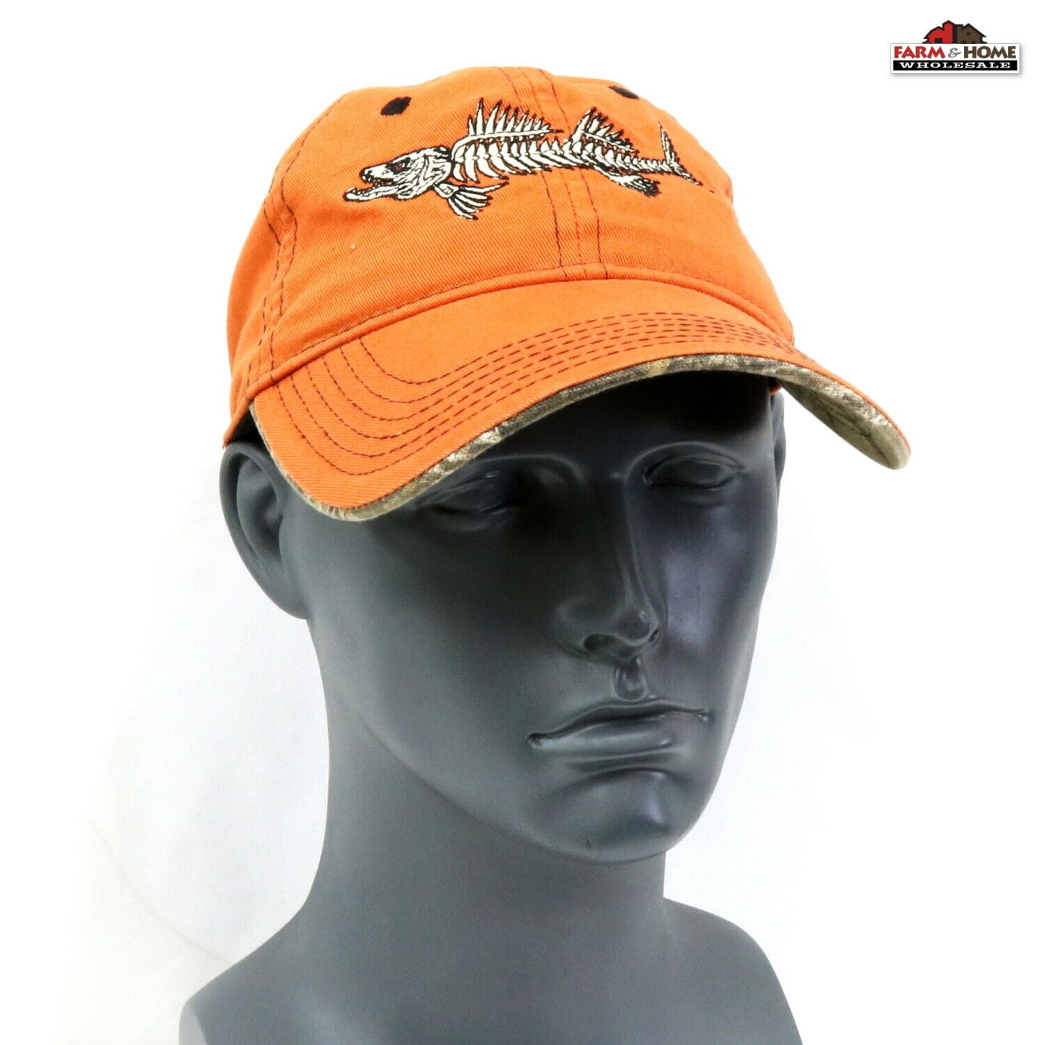 RealTree AP Camo with Walleye Bones Hat ~ NEW