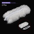 thumbnail image 3 of Uxcell Microfiber Duster Reusable Feather Duster White, 2 Count, 3 of 5